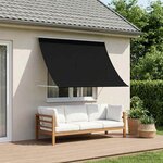 vidaXL Auvent Noir 400 x 150 cm