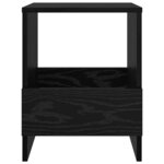 vidaXL Étagère à magazines 2 Pièces Chêne noir 35 x 30 x 45 cm