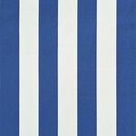 vidaXL Auvent rétractable 100x150 cm Bleu et blanc