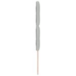 Lumière de tête LED vidaXL Grise 100 cm Velours