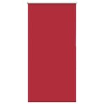 vidaXL Store enrouleur occultant rouge largeur du tissu 60 7 cm