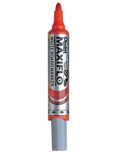 marqueur pour tableau blanc avec pompe, orange, tracé 2,5 mm PENTEL