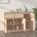 vidaXL Buffet 110x34x75 cm bois massif de pin