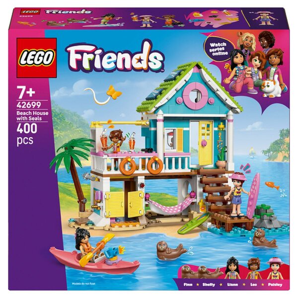 42699 La maison sur la plage et les phoques ® Friends
