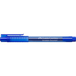 Stylo feutre Fineliner BROADPEN 1554 Tracé 0,8 mm Bleu FABER-CASTELL