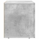 vidaXL Meuble TV Gris béton 60 x 35 x 40 cm Bois d'ingénierie