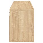 vidaXL Meubles TV muraux 2 Pièces chêne sonoma 60x30x41 cm