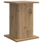 vidaXL Support de Plante Chêne artisanal 30 5 x 30 x 43 cm