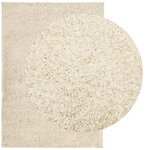 vidaXL Tapis shaggy PAMPLONA poils longs moderne doré 120x170 cm