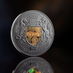Monnaie CRADLE OF FREEDOM 1 Oz Argent 1000 Satoshi United Crypto States 2026 (PRÉCOMMANDE)