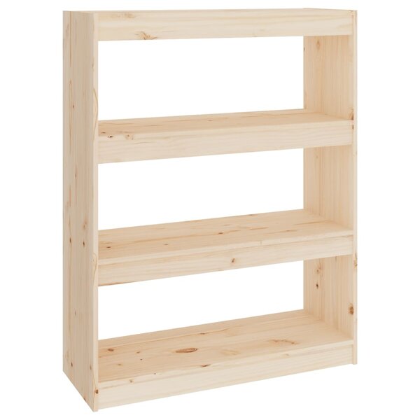 vidaXL Bibliothèque/Séparateur de pièce 80x30x103 5 cm pin massif