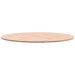 vidaXL Dessus de table Ø80x1 5 cm rond bois massif de hêtre