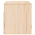 vidaXL Table de chevet murale 50x36x40 cm