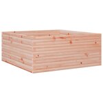 vidaXL Jardinière 110x110x46 cm bois massif de douglas