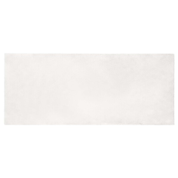 vidaXL Tapis en Fourrure Synthétique de Lapin Olite Blanc 80 x 200 cm