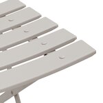 vidaXL Chaises d'extérieur Beige Métal Standard Pliable