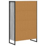 vidaXL Bibliothèque Gris Sonoma 68 x 30 x 108.5 cm Bois d'ingénierie