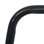 vidaXL Rouleau à gazon noir 63 cm 50 L