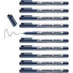 Feutre Fin de Précision Drawliner 1880 Noir (0.5) 0 5 mm x 10 EDDING
