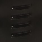 vidaXL Armoire de salle de bain 40x30x50 cm fer et bois de manguier