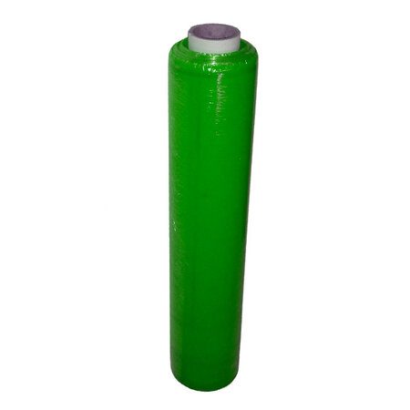 1 rouleau de film étirable vert 450 mm x 270 m 17 µ  pour palette film palette