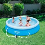 Bestway kit piscine ronde autoportante ø3 66 x h0 76m