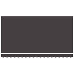 vidaXL Toile de rechange pour store banne 4x2 m Anthracite Polyester