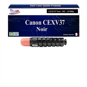 T3AZUR - Toner compatible avec Canon IR-1730i  IR-1740i  IR -750i  CEXV37  CEXV43