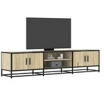 vidaXL Meuble TV chêne sonoma 180x35x41 cm bois d'ingénierie