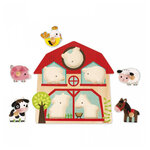 JANOD Puzzle Musical Les Copains de la Ferme