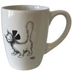 Tasse arrondie chat ruban - chat de dubout