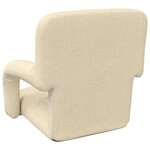 vidaXL Chaise de sol réglable avec accoudoir