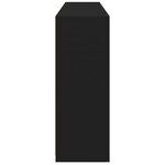 vidaXL Buffet avec lumières LED noir 162x37x100 cm