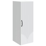 vidaXL Armoire Murale Blanc 33 x 34 5 x 90 cm Bois d'ingénierie