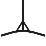 vidaXL Cloison de séparation noir 175x180 cm tissu