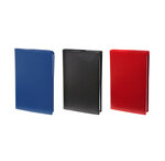 Agenda spiralé NOTE 16 S avec répertoire Impala 16x16 cm Noir Quovadis