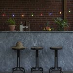 Konstsmide guirlande lumineuse avec 20 ampoules ovales multicolore