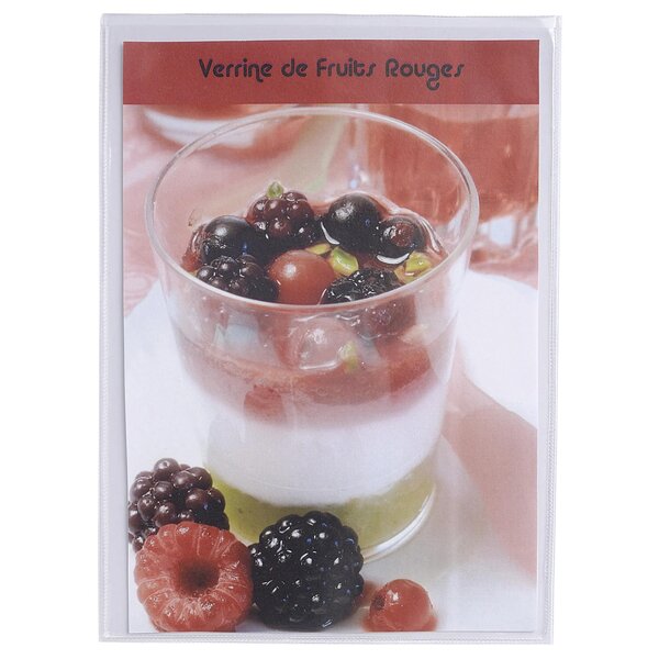 Etui De Protection Simple Pvc Lisse 20/100e - A6 - Cristal - X 10 - Exacompta