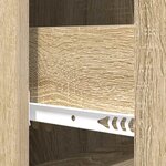 vidaXL Armoire à tiroirs Chêne Sonoma 33 x 34 5 x 90 cm