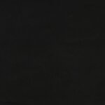 vidaXL Tabouret de rangement rond Noir Velours 31 x 37 cm