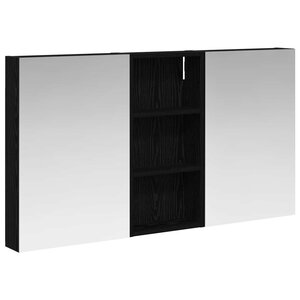 vidaXL Ensemble de Meubles de Salle de Bain 3 Pièces 110 x 10 5 x 60 5 cm