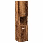 vidaXL Ensemble de meubles salle de bain 4 Pièces bois d'ingénierie
