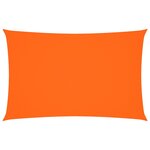 vidaXL Voile de parasol tissu oxford rectangulaire 5x8 m orange
