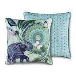 HIP Oreiller décoratif ISARA 48x48 cm Bleu