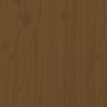 vidaXL Tabourets lot de 2 marron miel 40x36x75 cm bois massif de pin