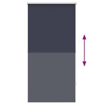 Store enrouleur occultant bleu 60 x 120 cm