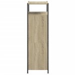 vidaXL Armoire à chaussures chêne sonoma 60x34x112cm bois d'ingénierie