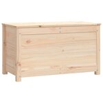 vidaXL Boîte de rangement 80x40x45 5 cm Bois massif de pin