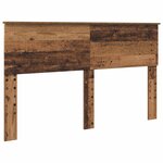 vidaXL Tête de lit Bois Ancien 150 cm Bois d'ingénierie