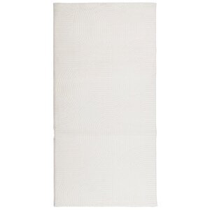 vidaXL Tapis IZA poils courts style scandinave crème 100x200 cm